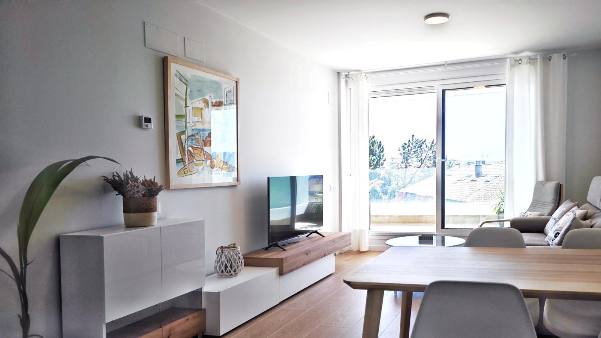 Desconectaengalicia Apartamento Zoo Con Piscina Y Vistas Al Mar A 150 Metros De Silgar Sanxenxo Buitenkant foto