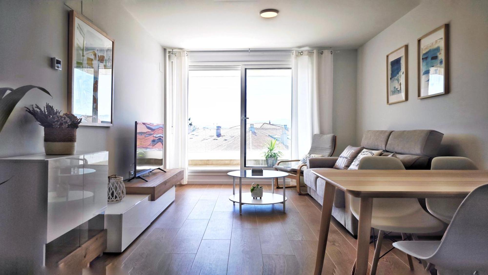 Desconectaengalicia Apartamento Zoo Con Piscina Y Vistas Al Mar A 150 Metros De Silgar Sanxenxo Buitenkant foto