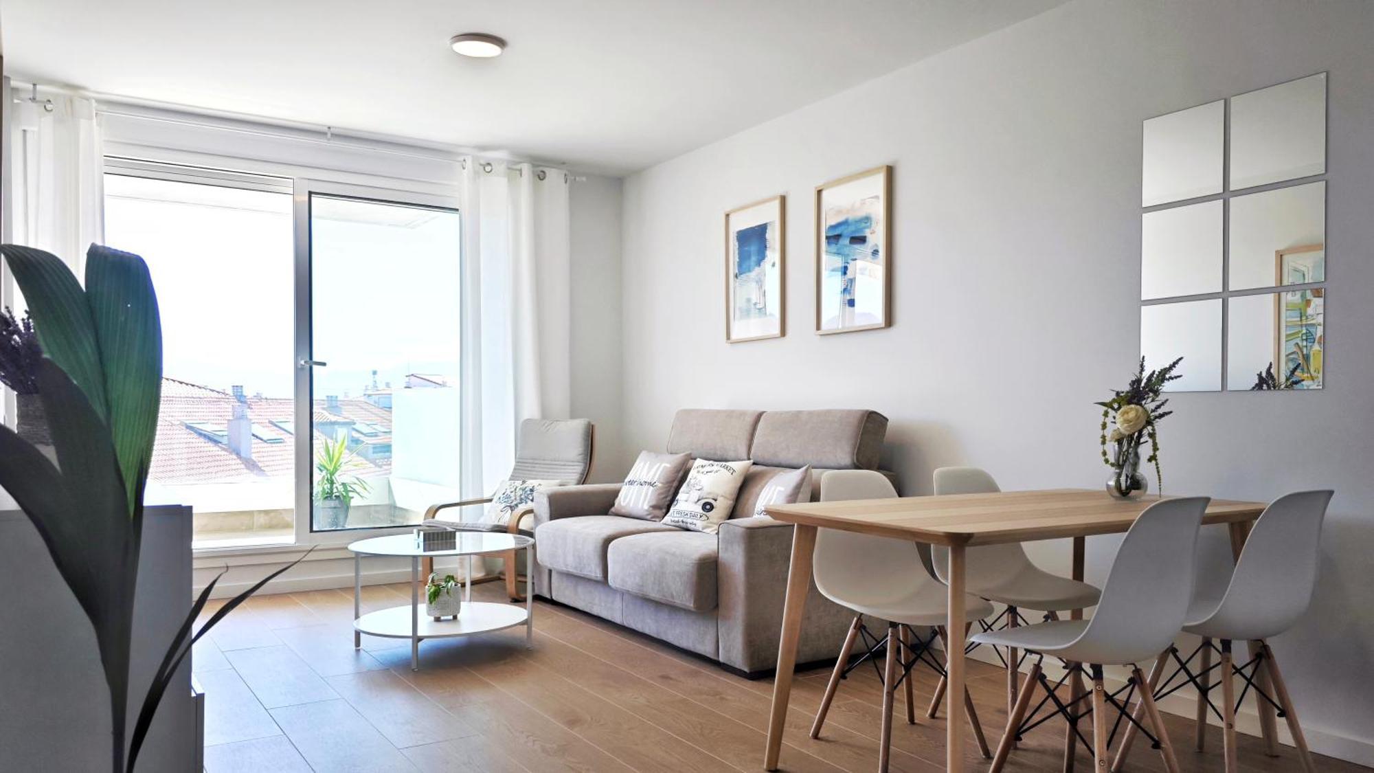 Desconectaengalicia Apartamento Zoo Con Piscina Y Vistas Al Mar A 150 Metros De Silgar Sanxenxo Buitenkant foto