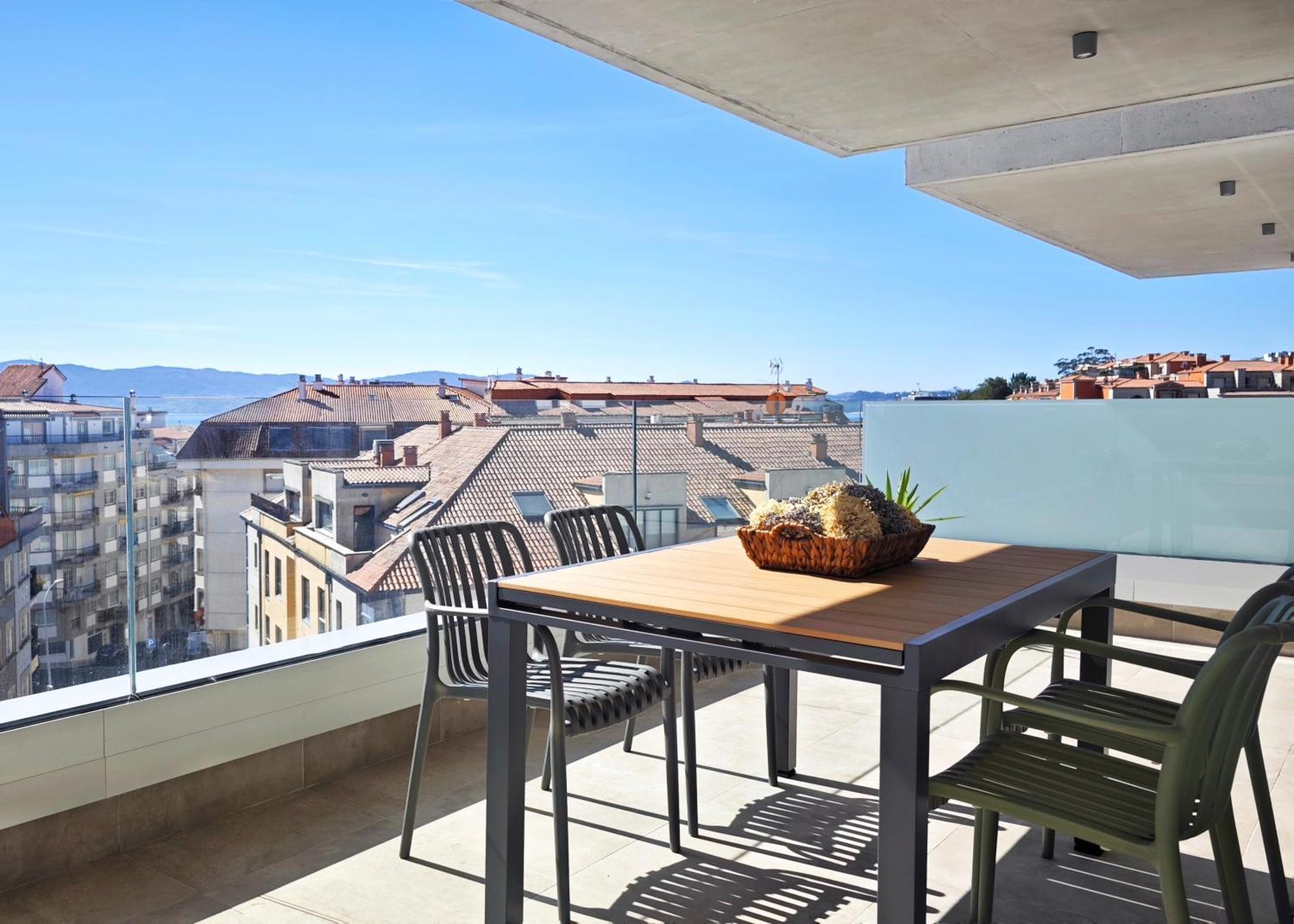 Desconectaengalicia Apartamento Zoo Con Piscina Y Vistas Al Mar A 150 Metros De Silgar Sanxenxo Buitenkant foto
