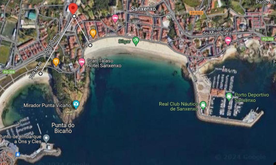 Desconectaengalicia Apartamento Zoo Con Piscina Y Vistas Al Mar A 150 Metros De Silgar Sanxenxo Buitenkant foto